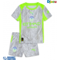 Manchester City Rezervni Dres za djecu 2025-26 Kratak Rukav (+ Kratke hlače)